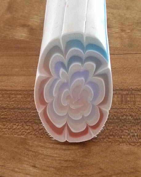 5 Translucent and White Polymer Clay Canes -   Polymer clay canes, Polymer  clay beads, Polymer clay diy