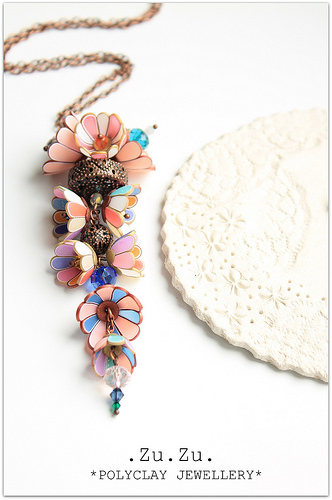 Polymer clay necklaces for special occasion