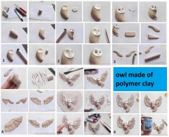 Check this Polymer clay owl  – DIY step by step tutorial, you might like it!