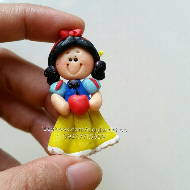 Polymer clay Snow White ideas