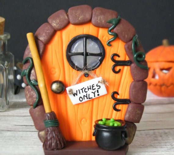 Halloween decorations clay ideas