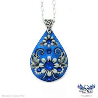 Check this Polymer clay applique technique pendants, you might like it!