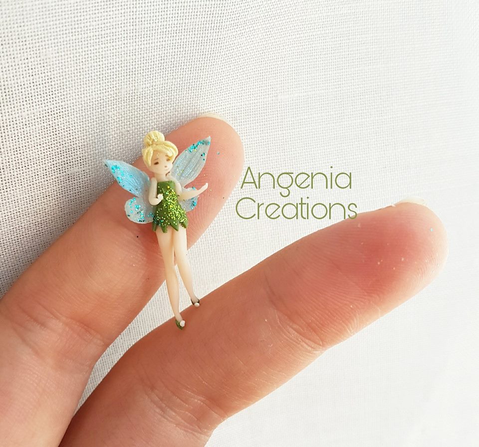 tinkerbell dolls- polymer clay miniatures dolls -fimo - figurine