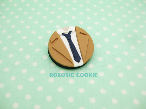 Cute polymer clay brooches