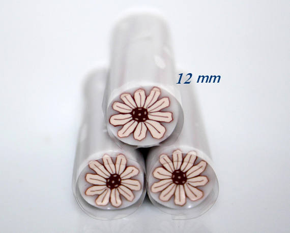 Cane polymer Daisy tone light brown / raw cane