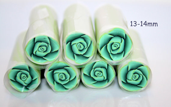 Green emerald rose cane