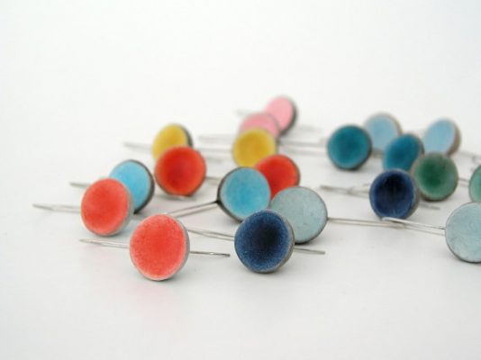 Clay modern earrings to try