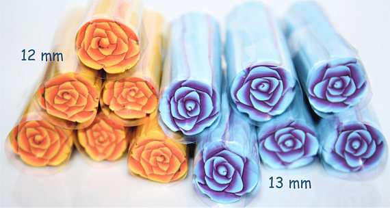 Rose Cane Orange or Purple-Blue colour