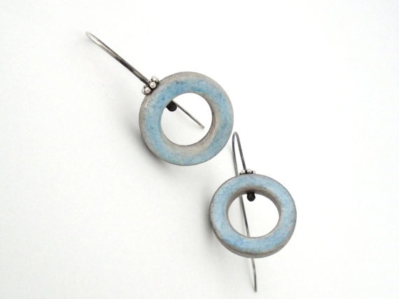 Clay modern earrings to try