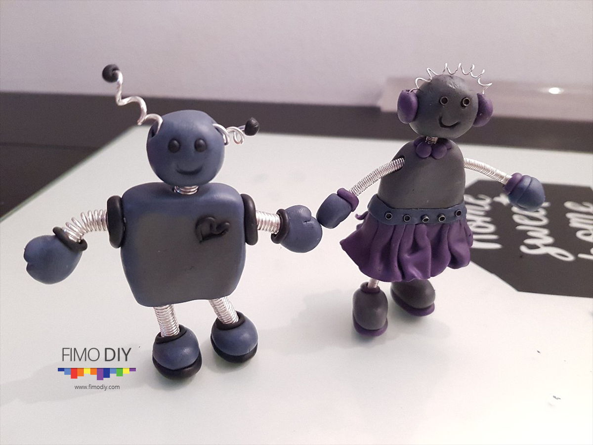 polymer-clay-robot