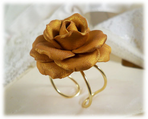 Polymer clay rose ring ideas that you'll love