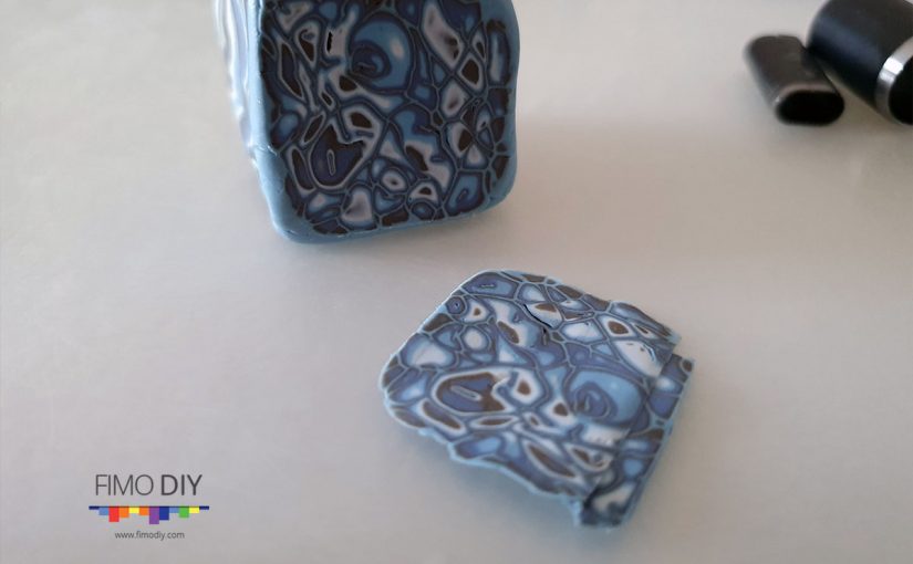 Polymer clay mokume gane tutorial