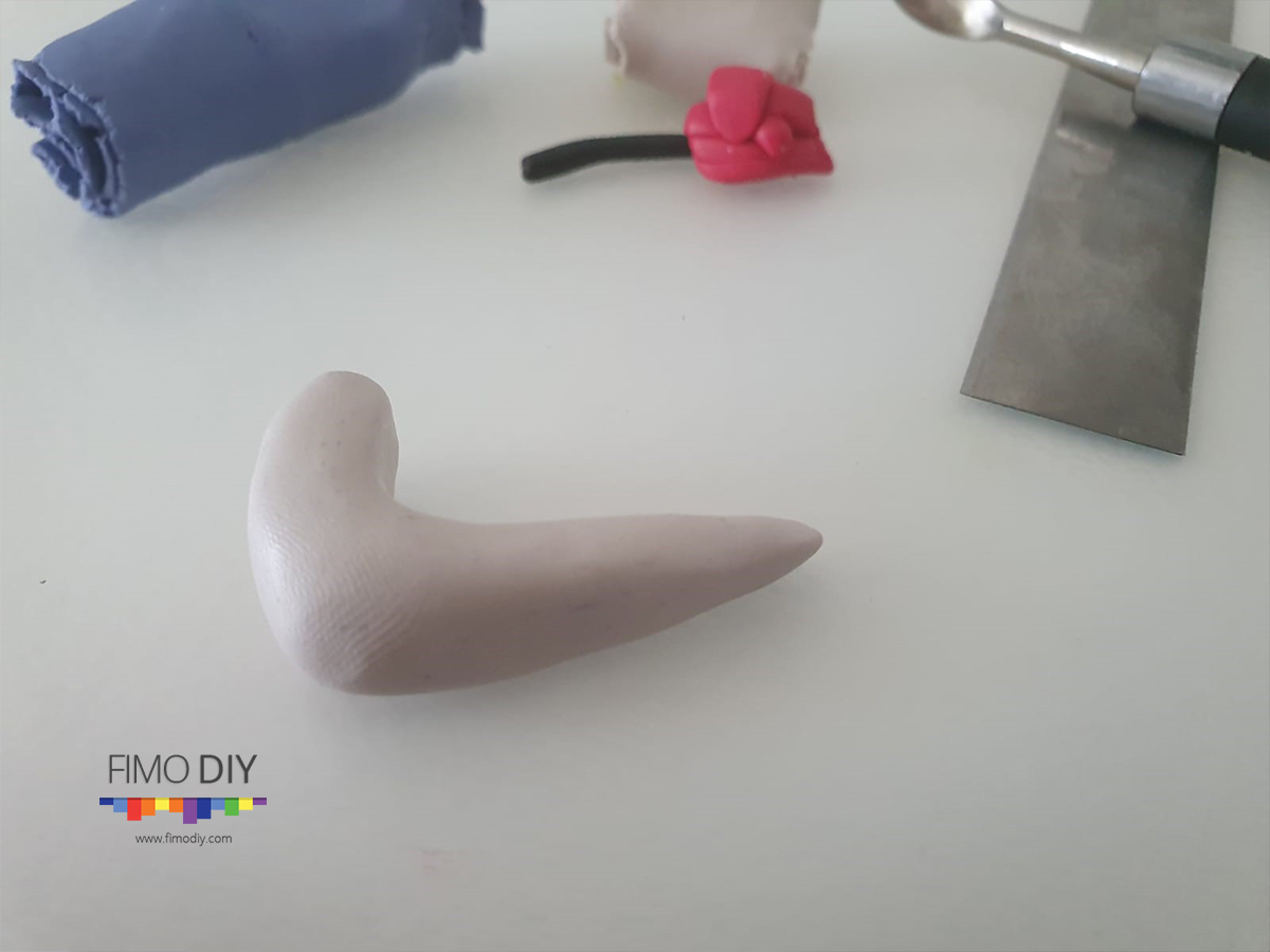 Polymer clay snail tutorial