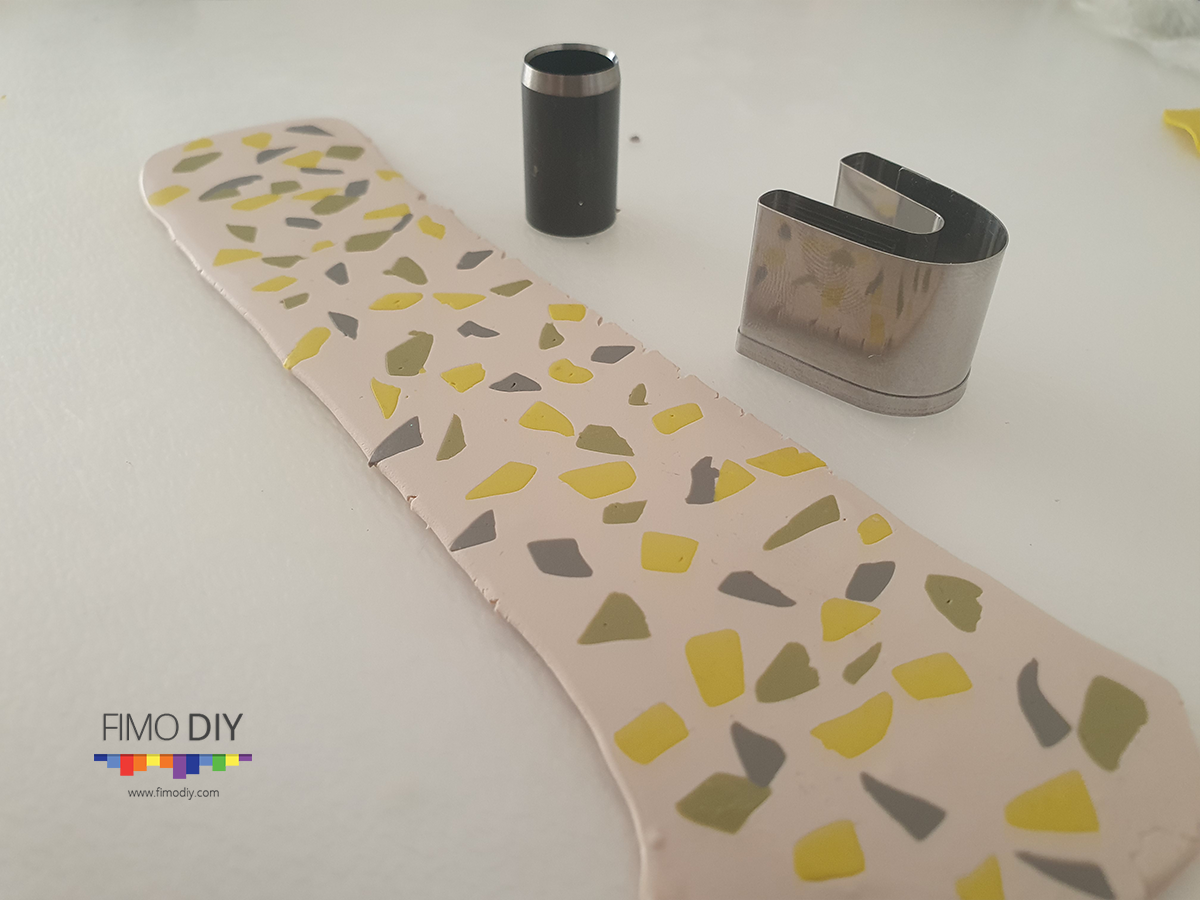 How to make a polymer clay geometrical pattern