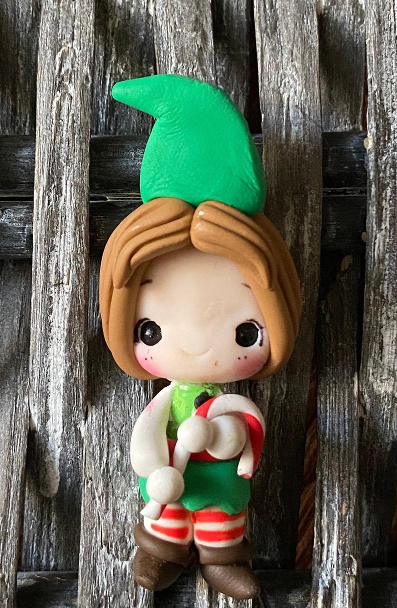 Polymer clay elf