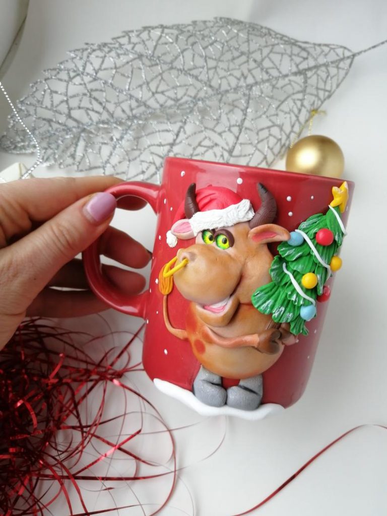 Handmade Christmas gifts - FIMO DIY