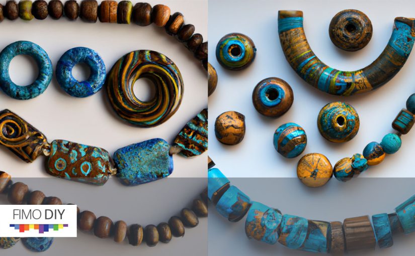 Earth Tones and Bohemian Vibes: How to Make a Stunning Polymer Clay Bead Necklace